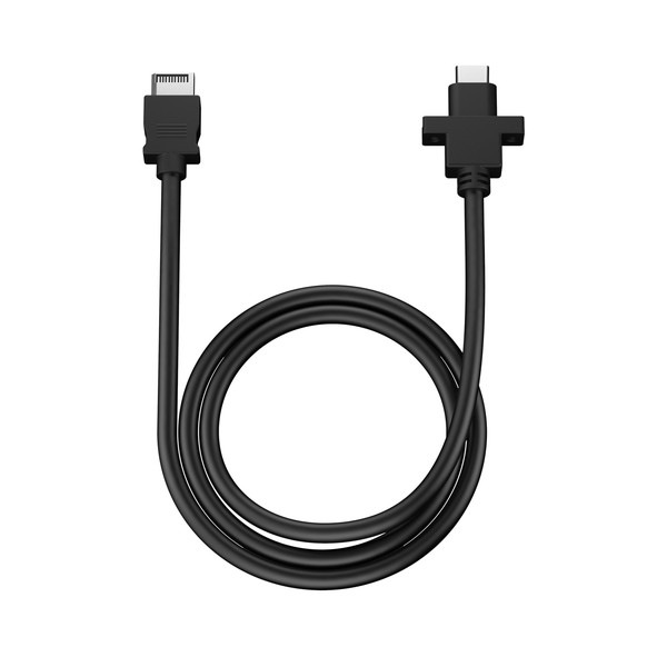 Fractal Design Pop���꡼���ѥե����USB-C���ͥ��������֥� FD-A-USBC-001 �����֥���670mm Pop/Focus 2���꡼����PC���������б� USB 3.1 Gen 2 Type-C�ݡ��Ȥ����߲�ǽ �ڥ���󥻥��Բġ��̳�ƻ����Υ�������Բġ� -������-
