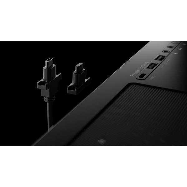 Fractal Design Pop���꡼���ѥե����USB-C���ͥ��������֥� FD-A-USBC-001 �����֥���670mm Pop/Focus 2���꡼����PC���������б� USB 3.1 Gen 2 Type-C�ݡ��Ȥ����߲�ǽ �ڥ���󥻥��Բġ��̳�ƻ����Υ�������Բġ� -������-