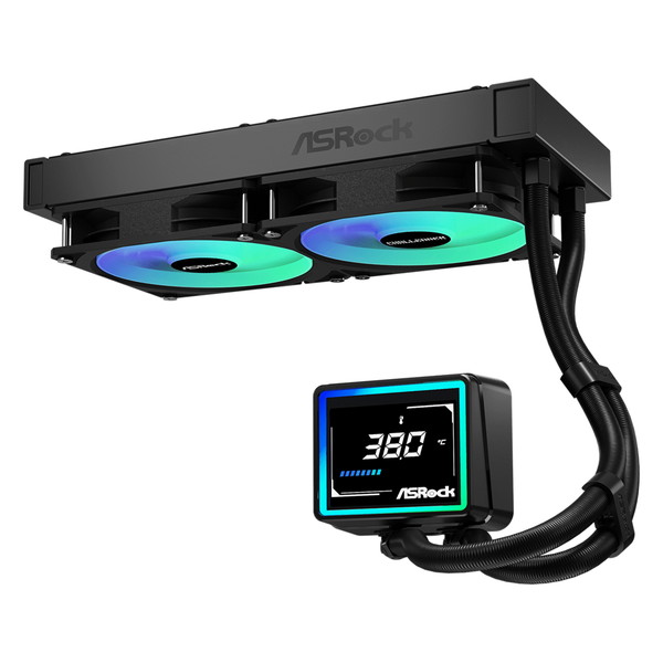 ASRock ���䥯���顼 Challenger 240 Digital �ʰ׿���CPU�����顼 240mm�饸�������� �ǥ�����ǥ����ץ쥤��� LGA1851/1700 AM5/AM4�б� Challenger���꡼���ڥ���󥻥��Բġ��̳�ƻ����Υ�������Բġ� -������-