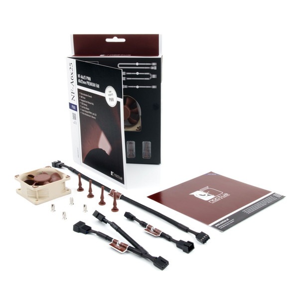 NOCTUA �������ե��� NF-A6x25-PWM �Ų� 60mm �Υ�����19.3dB �ڥ���󥻥��Բġ��̳�ƻ����Υ�������Բġ�