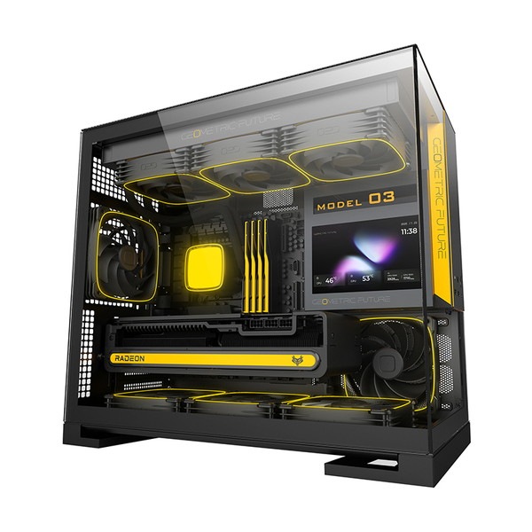 4571388261810 GEOMETRIC FUTURE ミニタワー PCケース ピラーレス