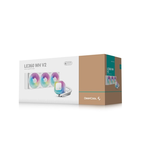 DeepCool ����CPU�����顼 LE360 WH V2 ��ϳ���ɻ� �Ų� LGA1851�б� ARGBȯ�� �ۥ磻�� R-LE360-WHAMMN-G-2 �ڥ���󥻥��Բġ��̳�ƻ����Υ�������Բġ�