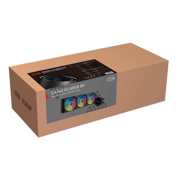 CPS ����CPU�����顼 DA360 V2 ARGB BK DA360-V2-ARGB-BK �֥�å� 360mm LGA1851�б� AM5�б� CPU�����顼 ���䥯���顼�ڥ���󥻥��Բġ��̳�ƻ����Υ�������Բġ� -������-