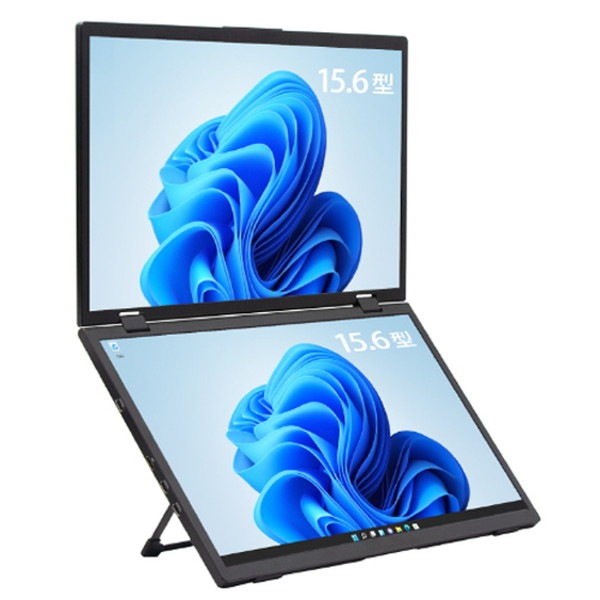 ITPROTECH 15.6���ǥ奢��(2����)�վ���˥��� ��LCD15HC-IPSDUAL�� �ե�HD (1920��1080) IPS �Υ󥰥쥢 ��Х����˥����ڥ���󥻥��Բġ��̳�ƻ����Υ�������Բġ�