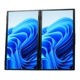 ITPROTECH 15.6���ǥ奢��(2����)�վ���˥��� ��LCD15HC-IPSDUAL�� �ե�HD (1920��1080) IPS �Υ󥰥쥢 ��Х����˥����ڥ���󥻥��Բġ��̳�ƻ����Υ�������Բġ�