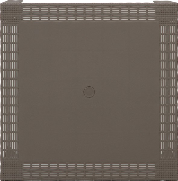 不二貿易 ステラ テーブル 80角 グレー(12287) SATURNO 商品コード49922【代引・日時指定・キャンセル不可・北海道沖縄離島配送不可】 -お取リ寄せ-