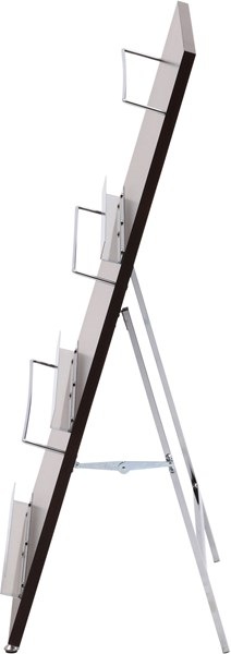 不二貿易 ウッドマガジンラック デコール 3段 ワイド HGL-5890 商品コード82308【代引・日時指定・キャンセル不可・北海道沖縄離島配送不可】 -お取リ寄せ-