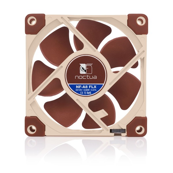 NOCTUA �������ե��� NF-A8 FLX �Ų� 80mm �Υ�����16.1dB �ڥ���󥻥��Բġ��̳�ƻ����Υ�������Բġ�