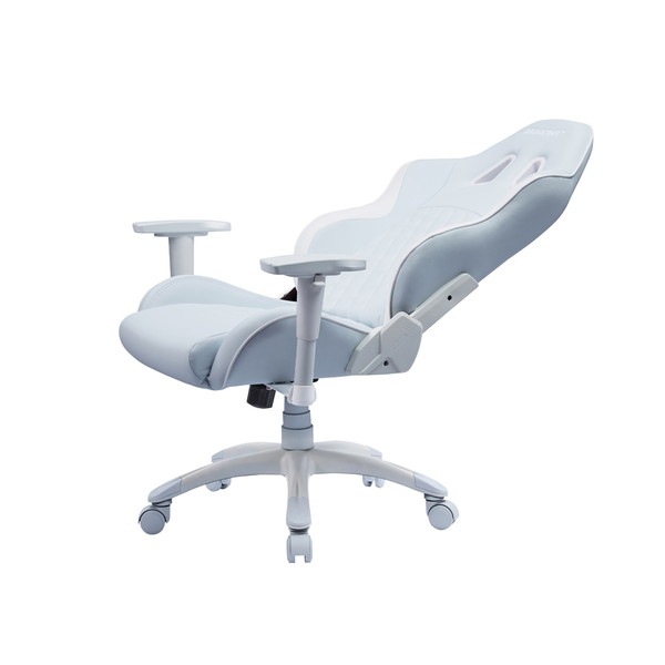 AKRacing ゲーミングチェア 本田翼監修オリジナルカラーモデル ハイタイプ AKR-TSUBASA/HONDA/HIGH ホワイト×ブルーグレー リクライニング アームレスト昇降 【代引・日時指定・キャンセル不可・北海道沖縄離島配送不可】 -お取り寄せ-