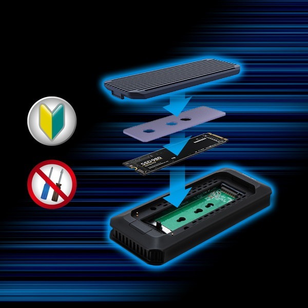 Century �������꡼ CFUM2NU40G USB 4 you M.2 NVMe Case�ڥ���󥻥��Բġ��̳�ƻ����Υ�������Բġ� -������-