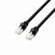 ELECOM エレコム GM-LDGPAT/BK100 LANケーブル PS5対応 CAT6A 爪折れ防止 10m ブラック 【キャンセル不可・北海道沖縄離島配送不可】