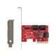 ���ͻָ� ASMedia ASM1166��� SATA3 ����x6 ���󥿡��ե������ܡ��� SATA3-I6-PCIE �ڥ���󥻥��Բġ��̳�ƻ����Υ�������Բġ�