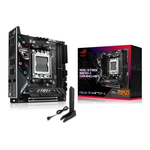 ASUS ޥܡ ROG STRIX B850-I GAMING WIFI Mini-ITX SocketAM5 AMD/B850 DDR5 ڥ󥻥Բġ̳ƻΥԲġ