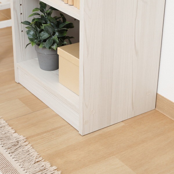 4953980438874 不二貿易 多目的棚 180×45 ホワイトウォッシュ 商品