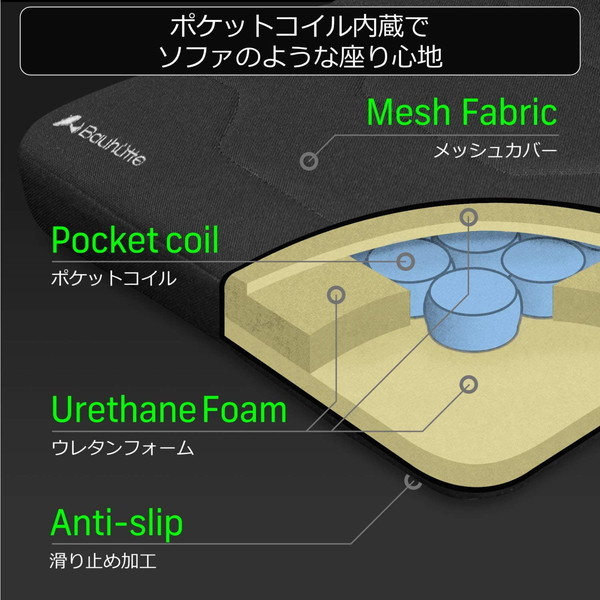 Bauhutte �Х��ҥ�å� �����ߥ󥰺����� PGZ-100P-BK �֥�å� ��������������ꡦ����󥻥��Բġ��̳�ƻ����Υ�������Բġ� -�᡼����ľ��- ���᡼�����߸˷�����