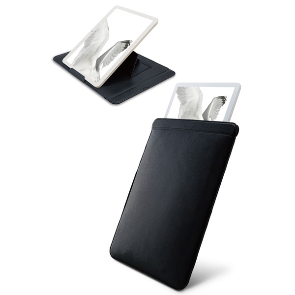 ELECOM エレコム TB-P231PPLSBK Google Pixel Tablet レザーポーチ スタンド可能 ブラック【キャンセル不可・北海道沖縄離島配送不可】