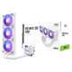ASRock ���䥯���顼 Pro White 360 ARGB �ۥ磻�� �ʰ׿���CPU�����顼 360mm Ϣ��ե������ LGA1851/1700 AM5/AM4�б� ���ѵ� Pro���꡼���ڥ���󥻥��Բġ��̳�ƻ����Υ�������Բġ� -������-