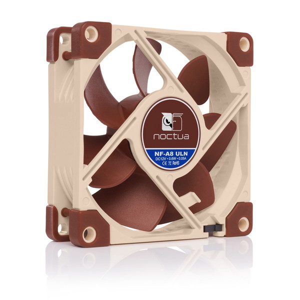 NOCTUA �������ե��� NF-A8 ULN Ķ�Ų� 80mm �Υ�����10.4dB �ڥ���󥻥��Բġ��̳�ƻ����Υ�������Բġ�
