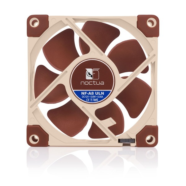 NOCTUA �������ե��� NF-A8 ULN Ķ�Ų� 80mm �Υ�����10.4dB �ڥ���󥻥��Բġ��̳�ƻ����Υ�������Բġ�
