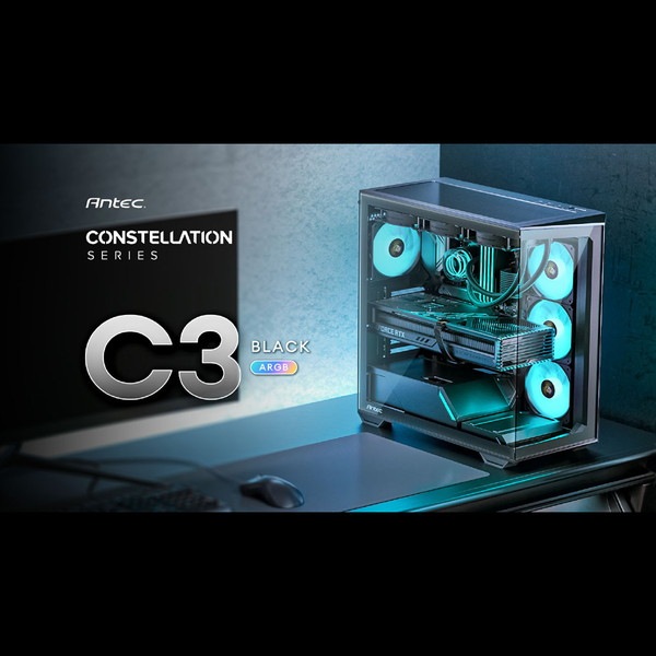 Antec ԥ顼쥹饹 ѷPC Constellation C3 ARGB C3 ARGB ֥å ڥ󥻥Բġ̳ƻΥԲġ