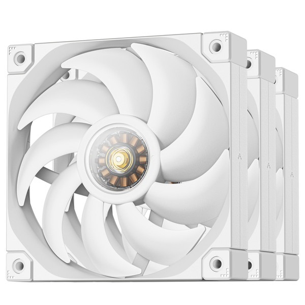 DeepCool �������ե��� R-FT12-WHWPN3-G FT12 �ۥ磻�� 3�ĥ��å� 120mm�ե��� FDB��� PWM���� ��������ݥ��å��Ǻ���� �ɿХ���ѡ���� �ڥ���󥻥��Բġ��̳�ƻ����Υ�������Բġ�