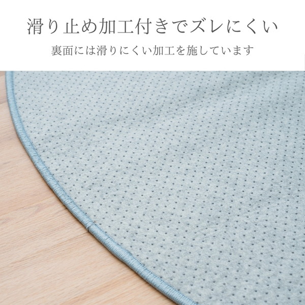 イケヒコ カーペット NSプレシャス - 140cm円形 ナチュラル系 抗菌防臭 消臭効果 g0303004 1062360303004 【代引き不可】【北海道沖縄離島は配送不可】-お取り寄せ品-