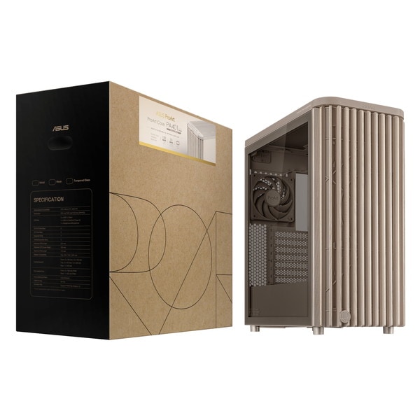ASUS PC������ PROART PA401 WOOD TG PWM BEIGE �����ǥ����� ����Ū�ǥ�������å���ʥե���ȥѥͥ� ���Ӵ������Ĳ��FSC��ǧ�� ͥ�줿�����ǽ �ե���ȥե����PWM�����դ�120mm�ꥢ�ե���ڥ���󥻥��Բġ��̳�ƻ����Υ�������Բġ�