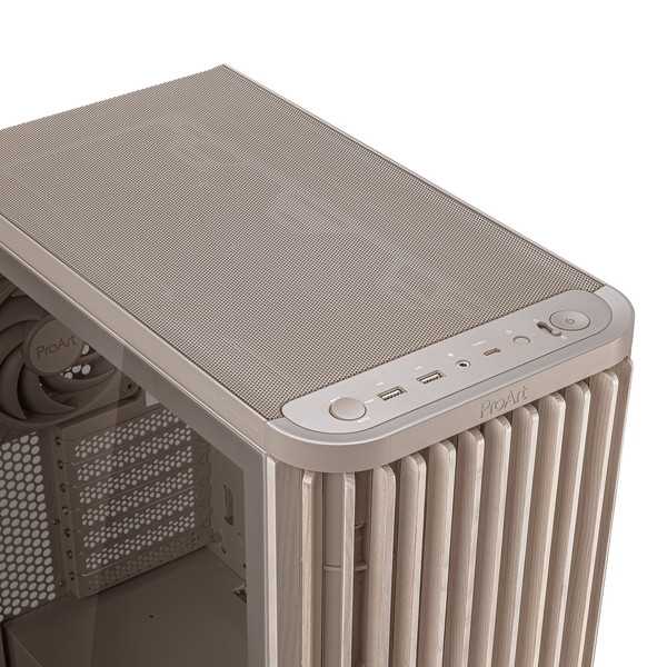 ASUS PC������ PROART PA401 WOOD TG PWM BEIGE �����ǥ����� ����Ū�ǥ�������å���ʥե���ȥѥͥ� ���Ӵ������Ĳ��FSC��ǧ�� ͥ�줿�����ǽ �ե���ȥե����PWM�����դ�120mm�ꥢ�ե���ڥ���󥻥��Բġ��̳�ƻ����Υ�������Բġ�