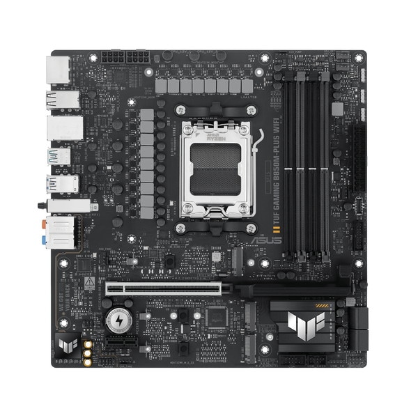 ASUS マザーボード TUF GAMING B850M-PLUS WIFI micro-ATX SocketAM5 AMD/B850 DDR5 【キャンセル不可・北海道沖縄離島配送不可】