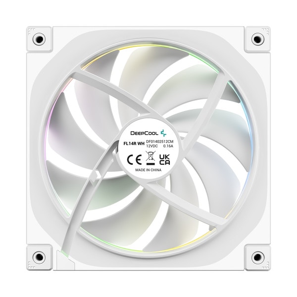 DEEPCOOL �������ե��� R-FL14R-WHAPN1-G (FL14R WH) ͥ�줿�����ǽ���Ų���ξΩ ����ǽ140mm�ե����ȼ���ߥʥ����ϥ���ARGB����ߥ͡������ �ڥ���󥻥��Բġ��̳�ƻ����Υ�������Բġ�