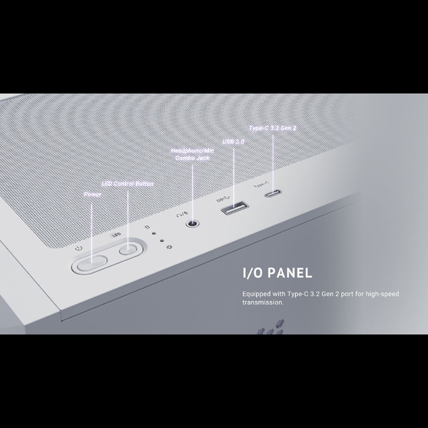 Antec ピラーレスガラス搭載 冷却型PCケース 「Constellation C3 ARGB」 C3 ARGB White ホワイト 白【キャンセル不可・北海道沖縄離島配送不可】