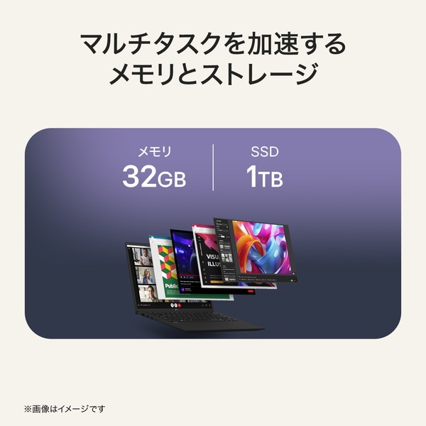 4989027033917 ノートパソコン LG gram Pro 16 16Z90U-KUB9J [エアロ