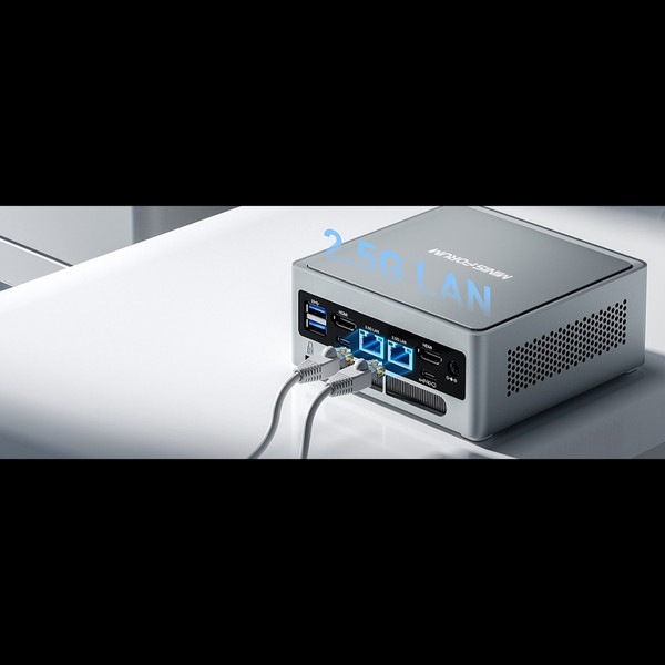 MINISFORUM �ǥ����ȥåץѥ����� �ߥ�PC NAB3R-16/512-W11Pro(1220P�� / Intel Core i3-1220P��� / Windows 11 Pro / 16 GB���� 512 GB M.2 NVMe SSDɸ����� �ڥ���󥻥��Բġ��̳�ƻ����Υ�������Բġ�