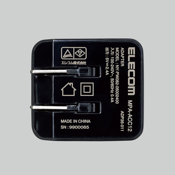 ELECOM ���쥳�� MPA-ACC12BK �ڥ���󥻥��Բġ��̳�ƻ����Υ�������Բġ�