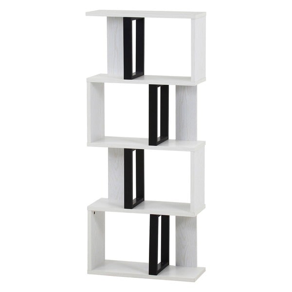 4953980522788 不二貿易 S字ディスプレイラック 4段 オークWH 商品