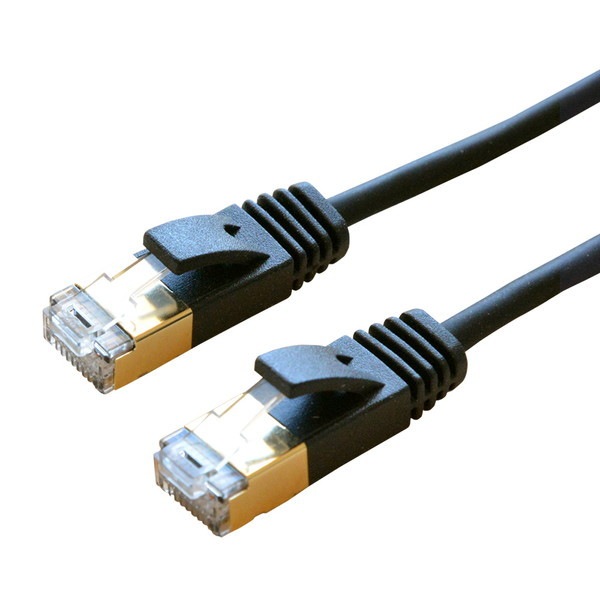 ミヨシ CAT.8LANケーブル スリム ストレート 黒 3m TWM-803BK お取り寄せ