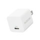 ELECOM エレコム MPA-ACCP28WH USB 充電器 PD対応 20W Type-C ×1ポート 小型 軽量 iPhone iPad スマートフォン Android 各種対応 PSE認証商品 ホワイト【キャンセル不可・北海道沖縄離島配送不可】