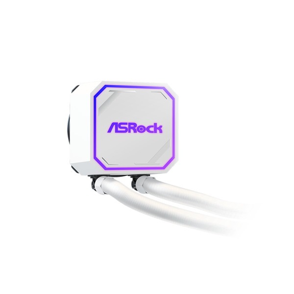 ASRock ���䥯���顼  Pro White 240 ARGB �ۥ磻�� �ʰ׿���CPU�����顼 240mm Ϣ��ե������ LGA1851/1700 AM5/AM4�б� ���ѵ� Pro���꡼���ڥ���󥻥��Բġ��̳�ƻ����Υ�������Բġ� -������-