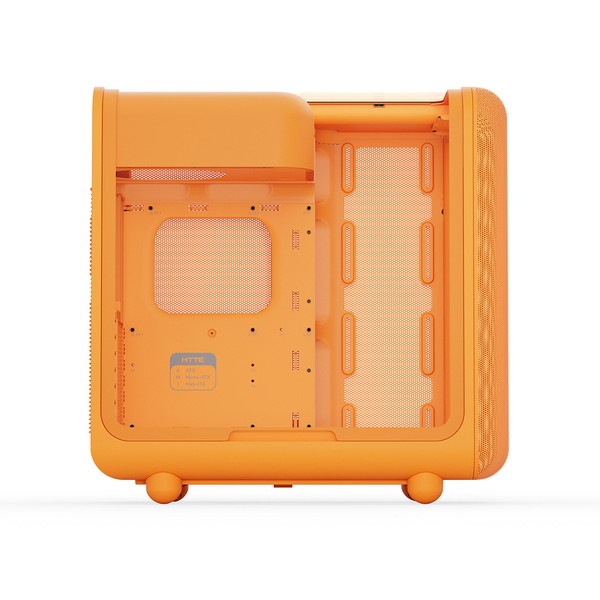 HYTE PC������ X50 Astral Orange ����� �ߥɥ륿� ���̥ե졼�� �������饹 �饦��ɥǥ����� E-ATX�б� �ڥ���󥻥��Բġ��̳�ƻ����Υ�������Բġ�