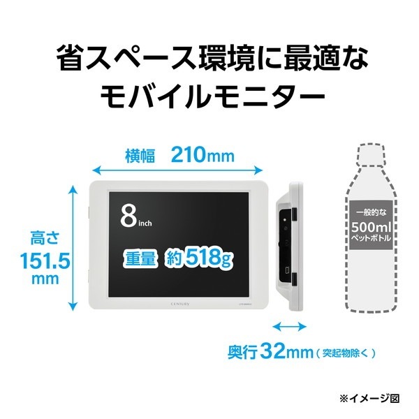 Century �������꡼ LCD-8000U2WV2 8�����USB��³���֥�˥��� plus one�ڥ���󥻥��Բġ��̳�ƻ����Υ�������Բġ� -������-