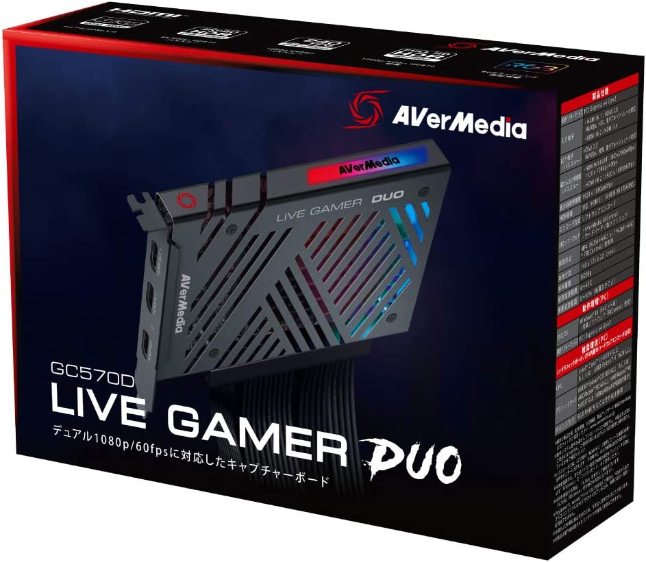 4710710679941 AVERMEDIA アバーメディア キャプチャーボード LIVE