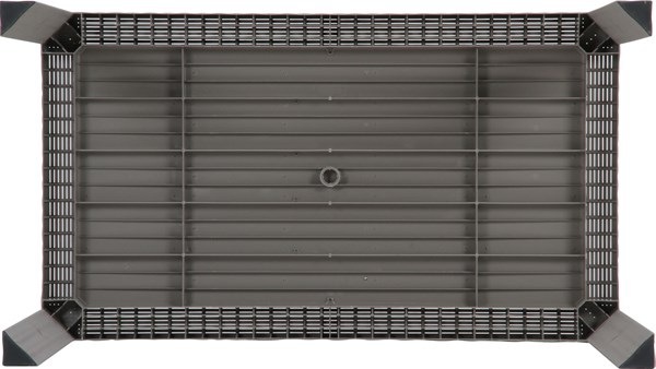 不二貿易 ステラ テーブル 80×140 グレー(12288) URANO 商品コード49925【代引・日時指定・キャンセル不可・北海道沖縄離島配送不可】 -お取リ寄せ-