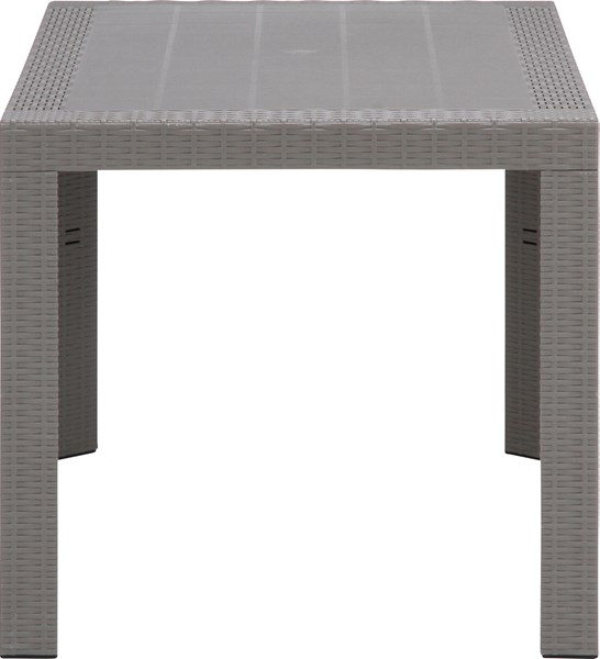 不二貿易 ステラ テーブル 80×140 グレー(12288) URANO 商品コード49925【代引・日時指定・キャンセル不可・北海道沖縄離島配送不可】 -お取リ寄せ-