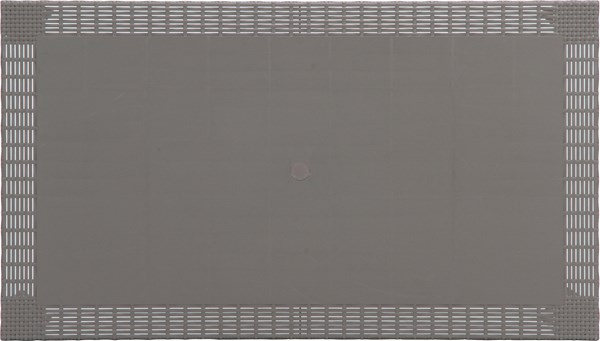 不二貿易 ステラ テーブル 80×140 グレー(12288) URANO 商品コード49925【代引・日時指定・キャンセル不可・北海道沖縄離島配送不可】 -お取リ寄せ-