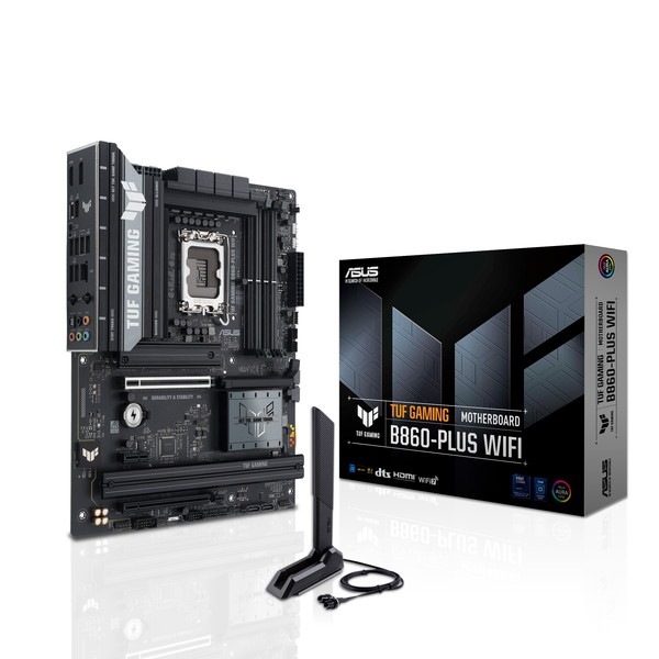 ASUS �ޥ����ܡ��� TUF GAMING B860-PLUS WIFI LGA1851 Intel B860 ATX DDR5 �ڥ���󥻥��Բġ��̳�ƻ����Υ�������Բġ�