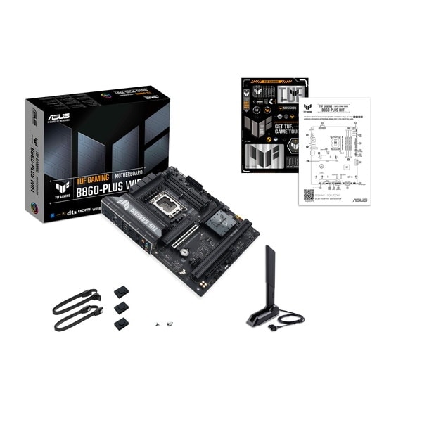 ASUS �ޥ����ܡ��� TUF GAMING B860-PLUS WIFI LGA1851 Intel B860 ATX DDR5 �ڥ���󥻥��Բġ��̳�ƻ����Υ�������Բġ�
