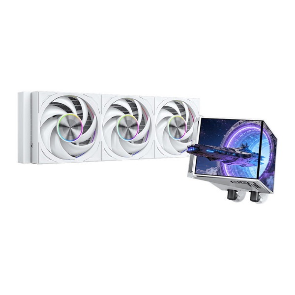 6940526118367 SCYTHE CPUクーラー DX360Pro ARGB Display White