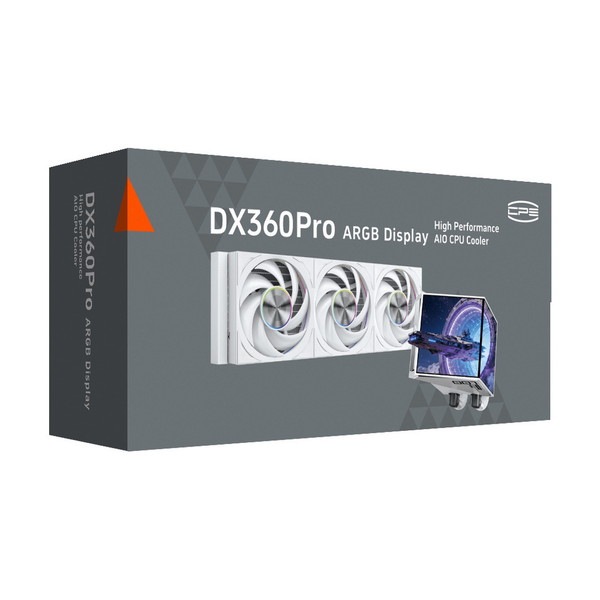 6940526118367 SCYTHE CPUクーラー DX360Pro ARGB Display White