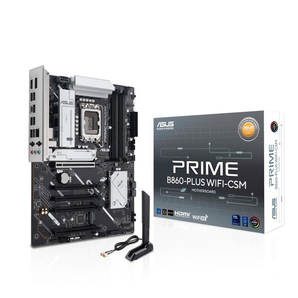 ASUS �ޥ����ܡ��� PRIME B860-PLUS WIFI-CSM LGA1851 Intel B860 ATX DDR5 �ڥ���󥻥��Բġ��̳�ƻ����Υ�������Բġ�
