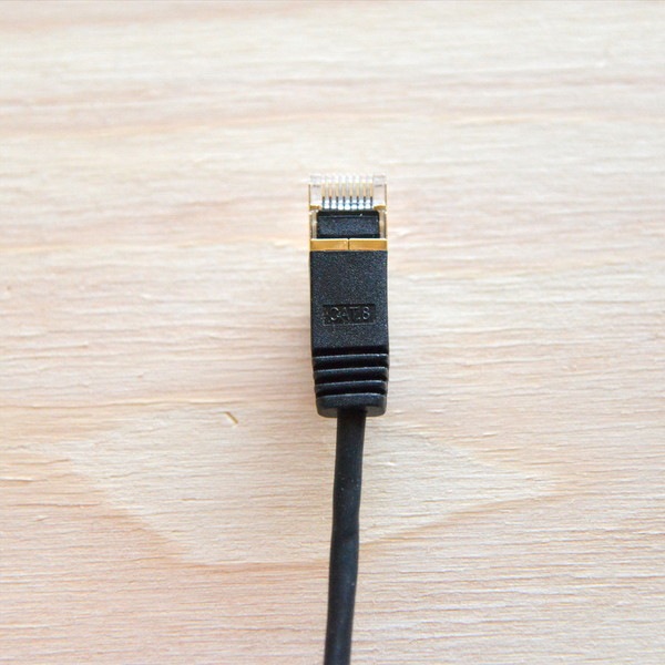 �ߥ襷 CAT.8LAN�����̎ގ� ���؎� ���ȥ졼�� �� 1m TWM-801BK ������